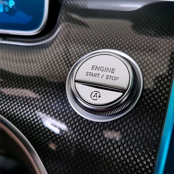Autó, Motor Start Stop Kapcsoló Gomb Dekoráció Mercedes Benz C-Osztály W206 2022 Zár Elektronikus Kézifék, Tartozékok