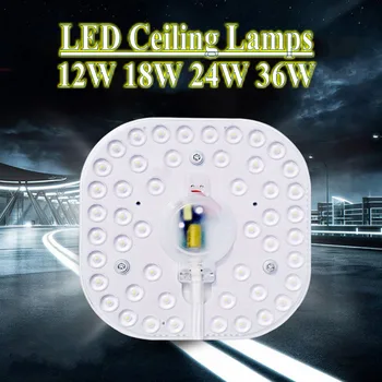 Mennyezeti Lámpa LED Modul Fény AC220V 230V 240V 6W, 12W 18W 24W 36W Cserélje ki Mennyezeti Lámpa Világítás Forrás Kényelmes Telepítés