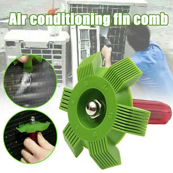 Légkondícionáló Fin Comb Hűtés Redőző -, Radiátor Kondenzátor Egyetemes Javítás, Tisztítás Eszköz Otthoni Hűtő Javítás Alkatrész 0