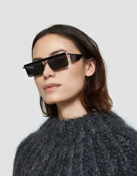 eoome 2020 design vintage femele nap szemüveg Négyzet luxus női szemüveg lunette soleil femme lentes de sol mujer круглые очки