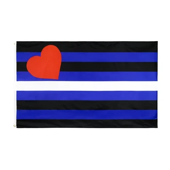 johnin 90x150cm LGBTQIA LMBT szivárványt, Meleg Bőr Büszkeség Zászló