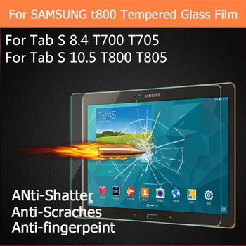 Edzett Üveg kijelző Védő fólia Samsung Galaxy Tab S 8.4 10.5