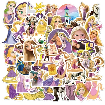 10/30/50Pcs/Set Disney Rajzfilm anime Matricák Marvel Fagyasztott Rapunzel Hercegnő Vízálló Gördeszka Laptop Stiker Gyerekek Játék