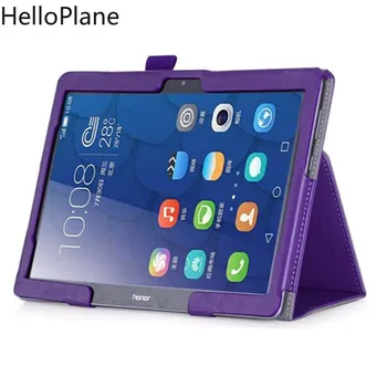A Huawei MediaPad T3 10 ( 9.6 hüvelyk ) AGS-L09 AGS-W09 Megtiszteltetés Játszani Tablet Esetében 360 Soros Konzol Fold Stand Flip Bőr Borító