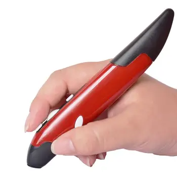 Állítható DPI 2.4 G Wireless Mouse Pen Optikai Műsorvezető Kreatív Függőleges Toll Egér Számítógép Stylus Egerek Tablet Laptop PC