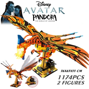 Új Disney Avatar A Megvilágított Világ Pandora Csillag Tér Háborúk építőkövei Tégla Játékok Gyerekeknek, Felnőtt Gyermek Ajándék