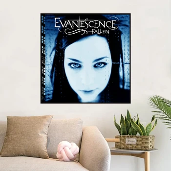 Evanescence - Bukott Zenei Album Borító Poszter Vászon Nyomtatás Otthon Dekoráció, Fali Festmény ( Nincs Keret )