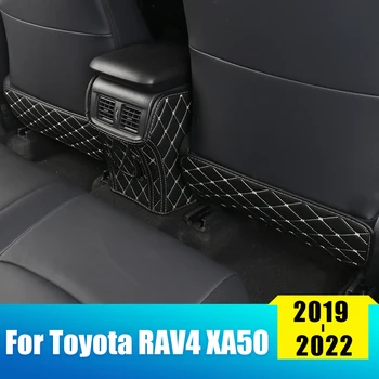 Közép-Kartámasz Doboz pad háttámla Gyermek kick-bizonyíték Védő Pad Toyota RAV4 2019 2020 2021 2022 RAV 4 XA50 Tartozékok