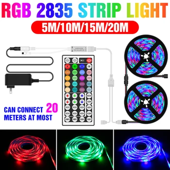 12V Led Szalag RGB Led Szalag Lámpa RGBW TV Háttérvilágítás LED Szalag Fehér Fény Neon Szalag RGB Band Szalag 5M 10M 15M 20M 3