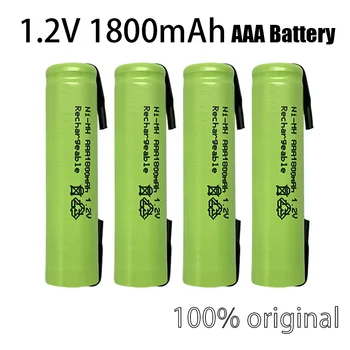 1.2 V 1800 mAh AAA 1,2 V Minőségű Ni-MH Újratölthető Akkumulátor 1.2 V-os Újratölthető Akkumulátor 3A Baterias 0