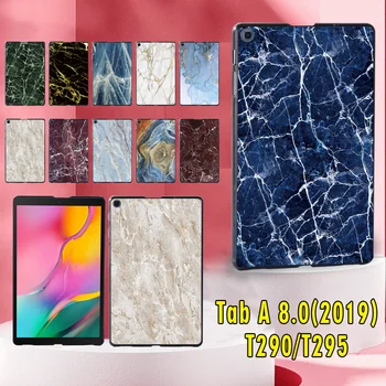 Új Tablet tok Samsung Galaxy Tab Egy 8.0 (2019) T290 T295 Műanyag Ultra Slim Nehéz Shell SM-T290 SM-T295 Védő Bőr