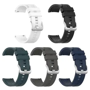 22mm Szilikon Állítható Watchband Karkötő Szíj Csat Egyszerűség Puha, Kényelmes Viselet Tartós, Amazfit GTR 47mm 0