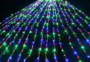 3 x 3M 336LED Karácsonyi lakodalom Háttér Ünnep Futó Vízesés Víz Áramlási Függöny LED fényfüzér Vízálló 3