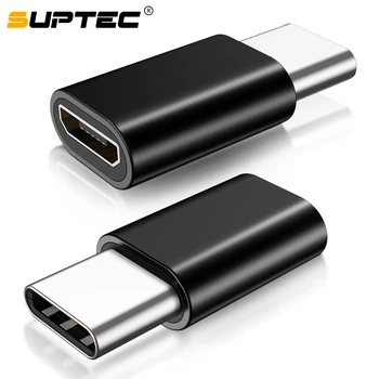 SUPTEC 10 Csomag USB Adapter USB C Típusú Férfi-Micro USB-Női OTG Adapter C-Típusú Átalakító Csatlakozó Macbook Samsung S9 S8