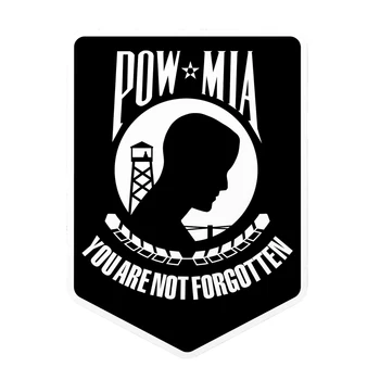 POW MIA Matrica Vinyl Matrica Hadsereg, Haditengerészet, Tengerészgyalogság Katonai Autó, Laptop USA Rab