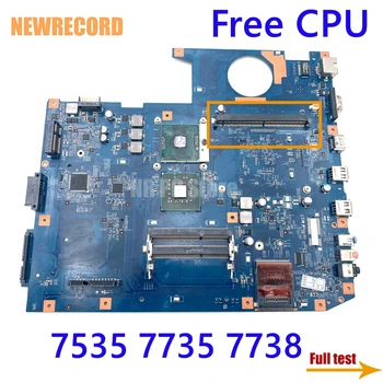 NEWRECORD 48.4CD01.021 MBPCA01001 Az acer aspire 7535 7735 7738 laptop alaplap DDR3 a GPU nyílás szabad CPU-alaplap