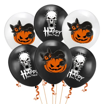 Félelmetes Halloween Tök Szellem Pók, Léggömb, Konfetti, Latex Boldog Karácsonyi Díszek Gyerekek Levegő Baloons Születésnapi Party Kellékek 5