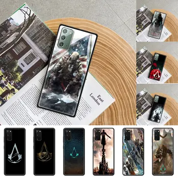 Assassin ' s Creed Szindikátus tok Samsung Galaxy S20 S21 FE S10 Plus + Megjegyzés 20 Ultra 5G 10 9 Fekete Puha Telefon coque közelében S9 S8 S10e