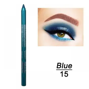1db Kék Gyöngyház Szemhéjpúder Smink Nők szemceruza Ceruzával Pigment Füstös szemfestékkel Pallete Vízálló Kozmetikai szemhéjfesték