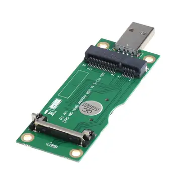 Kiváló Minőségű Vezeték nélküli Mini PCI-E Kártya Slot USB Adapter SIM-8Pin a WWAN/LTE Modul 5