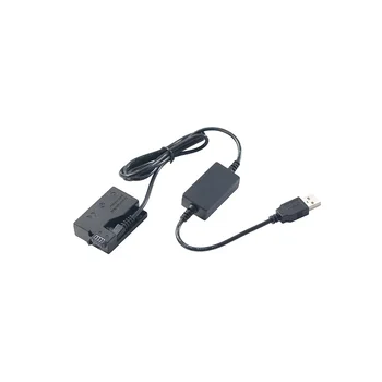 LP-E8 USB 5V Dummy Akkumulátor Boost Kábel AC-PW20 DC Csatlakozó hálózati Adapter Canon EOS 550D 600D 650D 700D Csók x7i x6 x5 x4 2