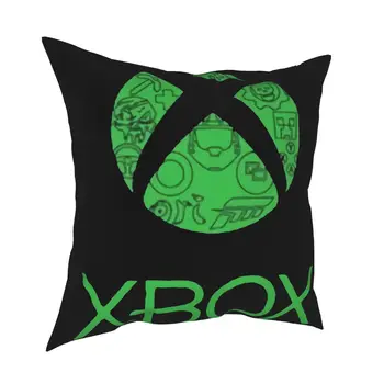 Fekete Microsoft Xbox 360 Logó Tervezés Mens Magas Minőségi Hip Hop Rap Eladó Alkalmi Punk Több Színben Női Párna Burkolata