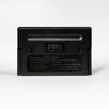 Wardner - USA Címke Flashkit MD Electroless Arany PCB Kártya Sega Genesis Megadrive videojáték-Konzol 1