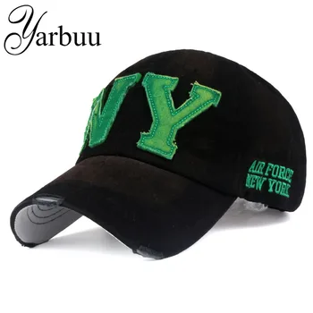 [YARBUU] Baseball sapkák 2017-re új divat jean cap, mint a férfiak, mind a nők magas minőségű alkalmi kalap farmer nyári kalap ingyenes szállítás