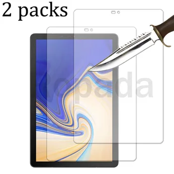 2 Csomag Samsung galaxy tab S4 10.5 SM-T830 SM-T835 Edzett üveg kijelző védő fólia 2.5 D 9H 0.33 tabletta előlap film