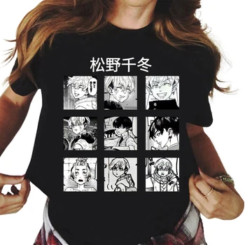 Anime Tokió Revengers Póló Harajuku Manga Grafikus Póló Unisex Maximum Tshirt a férfi kényelmes férfi felső póló