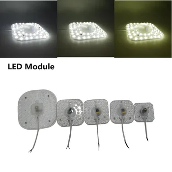 Celling Lámpa, Világítás Forrás AC220V 6W, 12W 18W 24W 36W LED Panel Light LED Tábla Polip fénycső Helyettesítheti Mennyezeti LED La 0