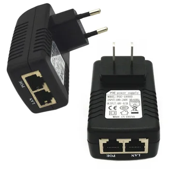 48V 0.5 EGY POE Tápellátás Modul UEB Ethernet Adapter USA/EU Plug Magas Stablity Hálózati Készülék Tápegység Adapter
