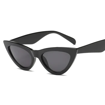2020 Márka, Design, Új, Európai, Amerikai Macska Szemét Napszemüveg Női Retro napszemüvegek Nők Átlátszó Doboz Színes Szemüveg UV400 2