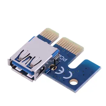 PCIe X1 Adapter PCI-E 1X-USB 3.0 Nő a PCI Express Kelő Bányászati