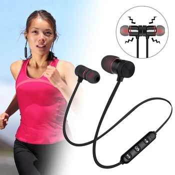 Univerzális Vezeték nélküli Fülhallgató Neckband Bluetooth Fülhallgató Mikrofon Sweatproof Sport, Tornaterem Bluetooth Fejhallgató, iPhone Android