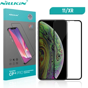 NILLKIN iPhone 11 képernyővédő fólia iPhone 11 Pro CP+PRO Biztonsági HD Teljes Borító Edzett Üveg iPhone 7/8/X/XS/SE 2020