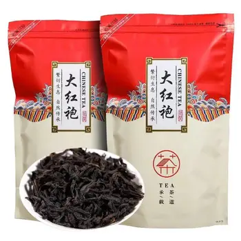 2021 Kína Da Hong Pao Nagy Vörös Köntös Oolong -Tea Dahongpao Oolong -Tea Bio Zöld Élelmiszer -Teáskannában