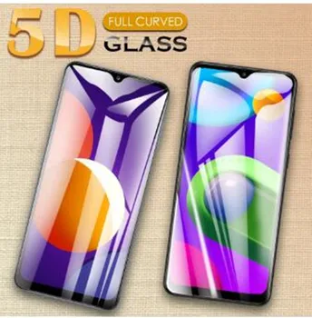 5D Ívelt él Teljes Borító Edzett Üveg Samsung Galaxy A02 A02S M12 M42 M02 Képernyő Védő fóliát