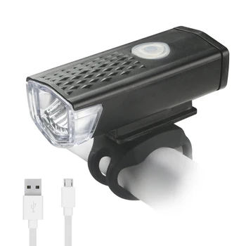 USB Újratölthető Kerékpár Fény MTB Kerékpár Elöl Hátul, Hátsó Lámpa Kerékpár Biztonsági Figyelmeztető Lámpa Vízálló Kerékpár Lámpa Flashligh