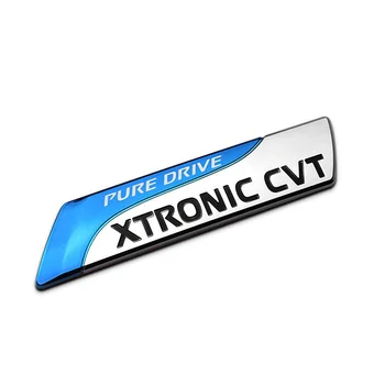 2021 Pure Drive XTRONIC CVT-Embléma Jelvény 3D-s Autó Matrica, Autó Matrica Stílus, a Nissan Qashqai X-trail Juke Tenna Tiida Napos Megjegyzés