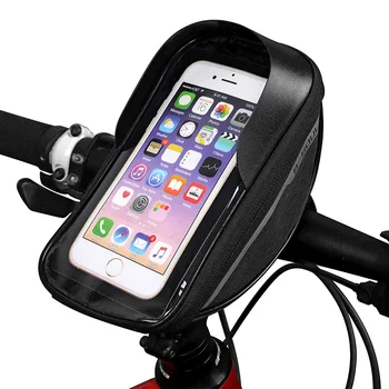 WTUVIVE érintőképernyő vízálló Kerékpár Táska Kerékpár Első mobiltelefon tartó Kerékpár Táska Kerékpár Kiegészítők MTB Kerékpár Táska