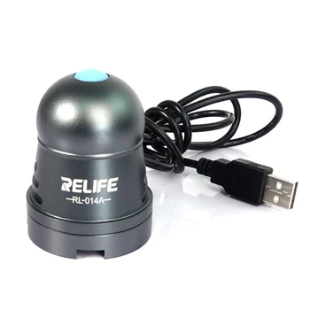RELIFE USB Hordozható Időzítés Állítható UV Ragasztó Zöld Olaj Gyógyító Lámpa T6 Nagy Lámpa Gyöngyök Használt Telefon Áramköri lap Javítás