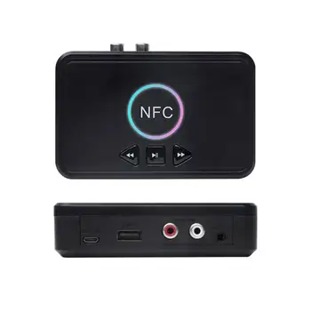 2021 Új NFC 5.0 Vevő A2DP AUX 3,5 mm-es RCA csatlakozó USB Okos Lejátszás Sztereó Audio Vezeték nélküli Adapter Autós TV-Hangszóró 0