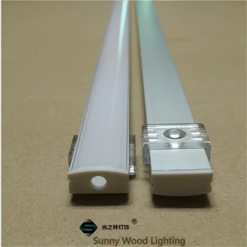 10-40set/sok,20-80m 2m/80inch hossza led alumínium profil led-bár a fény, 12mm-es led szalag alumínium csatorna, csík ház 1