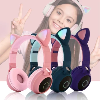 Bluetooth Fejhallgató HiFi Fülhallgató LCD Vezeték nélküli Fejhallgató Mikrofonnal-Szeres Headset, Audio-Állítható Játék Fülhallgató PC telefon