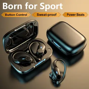 TWS T59 Bluetooth-kompatibilis Fülhallgató Sztereó Vezeték nélküli 5.1 Fejhallgató vízálló zajszűrő Gaming Headset Mikrofon, Meleg 3