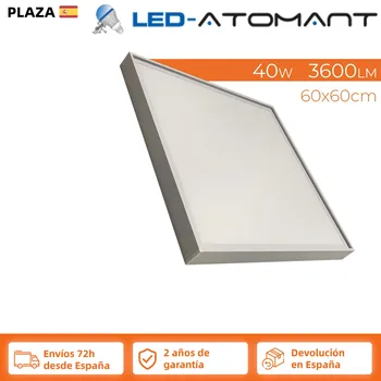 LED ATOMANT®Led panel készlet 60x60 40w 3600lm + Birtokos fehér felület lámpa mennyezeti világítás lámpatest fények panelek