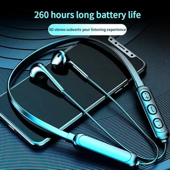 Vezeték nélküli Bluetooth-kompatibilis Fülhallgató 120MAh Sport Futó Sport Fülhallgató Fülhallgató zajszűrő Fejhallgató Az IOS-Android