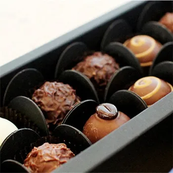 Csokoládé Csomagolóanyagok Csokis Papír Candy Csésze Tálca Papír Desszert Csokoládé Alap Csomagolás Hüvelyek Sütés Csomag