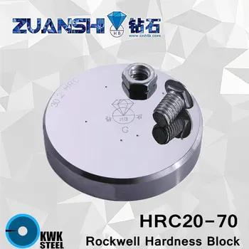 Rockwell HRC20-70 Mérleg C Fémes Rockwell Keménység Referencia Tömb HRC Keménység Teszt Standard Blokk Keménységet Teszter 0